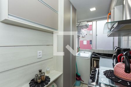 Cozinha de apartamento à venda com 3 quartos, 57m² em Sarandi, Porto Alegre