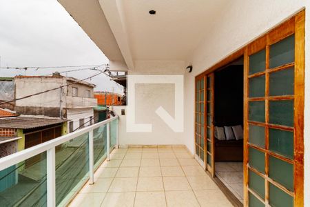 Varanda da Sala de casa para alugar com 3 quartos, 200m² em Conjunto Habitacional Jova Rural, São Paulo