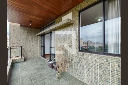 Varanda da Sala de apartamento para alugar com 3 quartos, 90m² em Grajaú, Rio de Janeiro