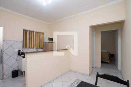 Sala/Cozinha de kitnet/studio para alugar com 1 quarto, 40m² em Vila Barros, Guarulhos