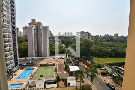 Sala - Vista de apartamento à venda com 2 quartos, 78m² em Mansões Santo Antônio, Campinas