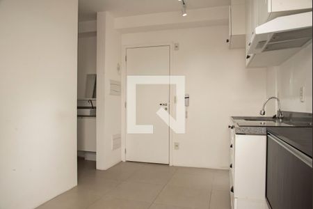 Sala/Cozinha de apartamento para alugar com 1 quarto, 26m² em Mirandópolis, São Paulo