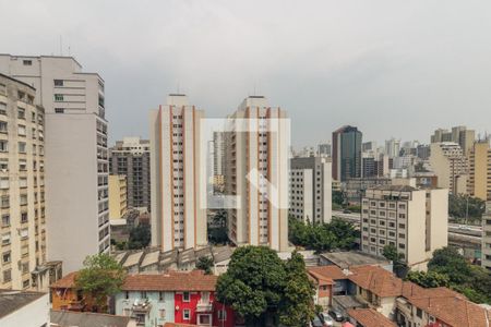 Vista do Quarto de apartamento à venda com 1 quarto, 34m² em Santa Cecília, São Paulo