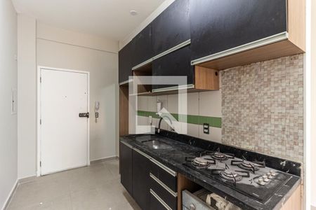 Cozinha de kitnet/studio à venda com 1 quarto, 30m² em Santa Ifigênia, São Paulo