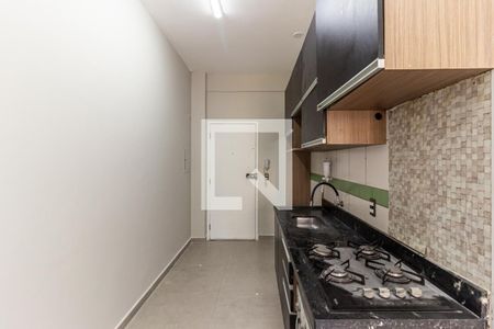 Cozinha de kitnet/studio à venda com 1 quarto, 30m² em Santa Ifigênia, São Paulo