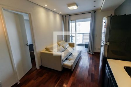 Sala de apartamento à venda com 1 quarto, 39m² em Panamby, São Paulo