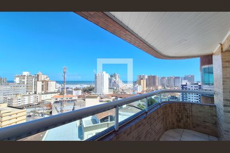 Varanda de apartamento para alugar com 1 quarto, 55m² em Caiçara, Praia Grande