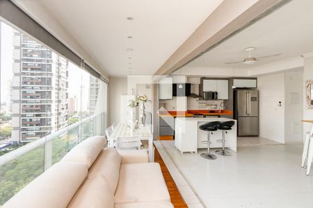 Varanda de apartamento para alugar com 1 quarto, 50m² em Itaim Bibi, São Paulo