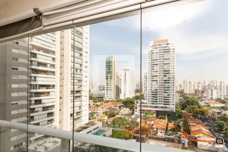 Varanda de apartamento para alugar com 1 quarto, 50m² em Itaim Bibi, São Paulo