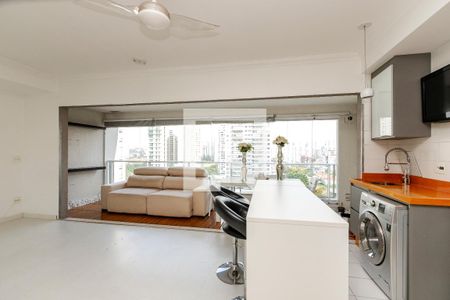 Apartamento para alugar com 50m², 1 quarto e 2 vagasStudio