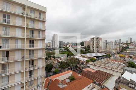 Varanda da Sala - Vista de apartamento para alugar com 1 quarto, 38m² em Cambuci, São Paulo