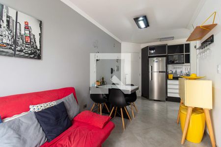 Sala de apartamento para alugar com 1 quarto, 38m² em Cambuci, São Paulo