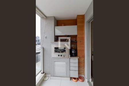 Varanda gourmet de apartamento à venda com 3 quartos, 90m² em Paquetá, Belo Horizonte