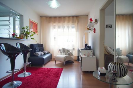 Sala de apartamento à venda com 1 quarto, 43m² em Vila Ipiranga, Porto Alegre