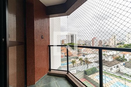 Varanda da Sala de apartamento para alugar com 2 quartos, 70m² em Bosque da Saúde, São Paulo