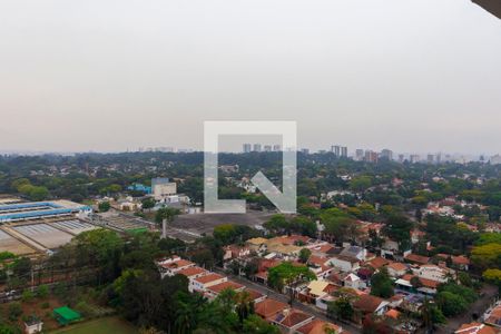 Sala - Vista de apartamento para alugar com 1 quarto, 34m² em Santo Amaro, São Paulo