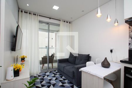 Sala de apartamento para alugar com 1 quarto, 40m² em Macedo, Guarulhos