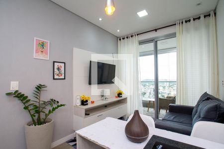 Sala de apartamento à venda com 1 quarto, 40m² em Macedo, Guarulhos