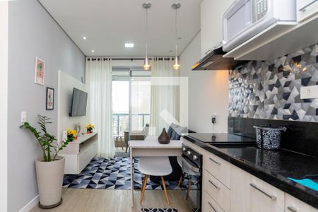 Sala/Cozinha de apartamento à venda com 1 quarto, 40m² em Macedo, Guarulhos