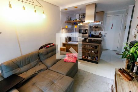 Sala de apartamento à venda com 1 quarto, 45m² em Jardim Ampliação, São Paulo