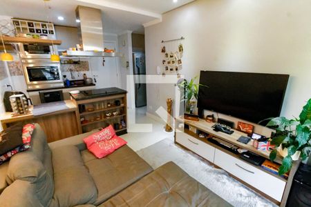 Sala de apartamento à venda com 1 quarto, 45m² em Jardim Ampliação, São Paulo