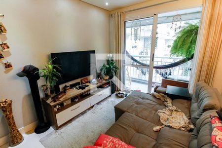 Sala de apartamento à venda com 1 quarto, 45m² em Jardim Ampliação, São Paulo