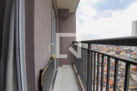 Varanda de apartamento à venda com 1 quarto, 32m² em Vila Tolstoi, São Paulo