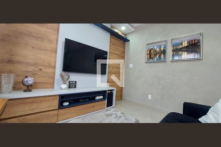 Sala de apartamento à venda com 3 quartos, 134m² em Parque das Nações, Santo André