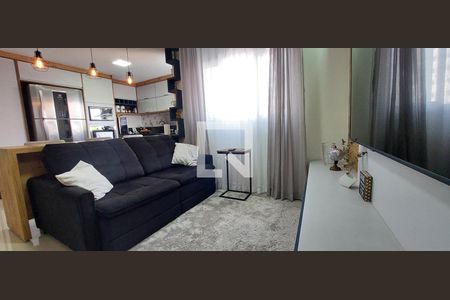 Sala de apartamento à venda com 3 quartos, 134m² em Parque das Nações, Santo André