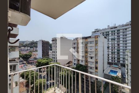 Vista da Sala de apartamento à venda com 2 quartos, 98m² em Tijuca, Rio de Janeiro