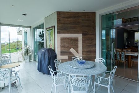 Varanda gourmet de casa de condomínio à venda com 4 quartos, 370m² em Villa Bella , Itabirito