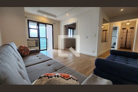 Sala de apartamento para alugar com 2 quartos, 87m² em Boqueirão, Santos