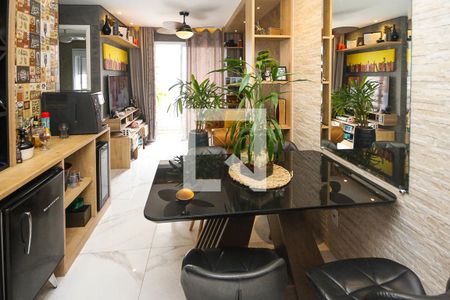 Sala de Jantar de apartamento à venda com 2 quartos, 54m² em Sítio da Figueira, São Paulo