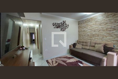 Sala de apartamento à venda com 2 quartos, 65m² em Vila Camilópolis, Santo André