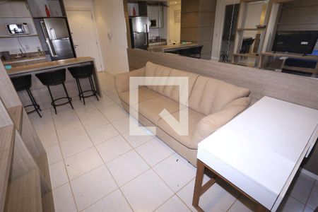 Sala de apartamento para alugar com 1 quarto, 44m² em Águas Claras, Brasília