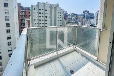 Varanda de apartamento à venda com 3 quartos, 140m² em Jardim Paulista, São Paulo