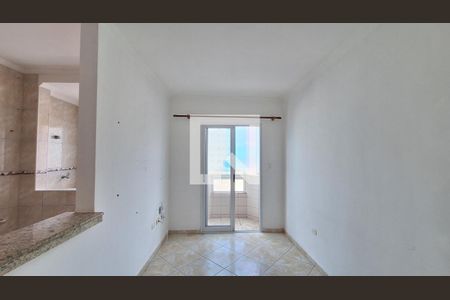 Sala de apartamento para alugar com 1 quarto, 33m² em Nova Mirim, Praia Grande