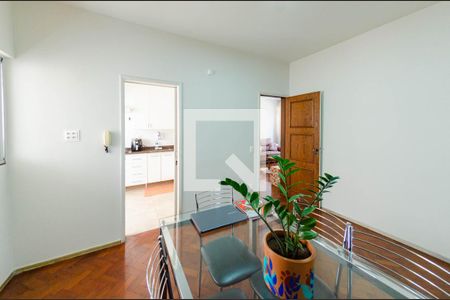 Sala de jantar de apartamento à venda com 3 quartos, 130m² em Alto Barroca, Belo Horizonte