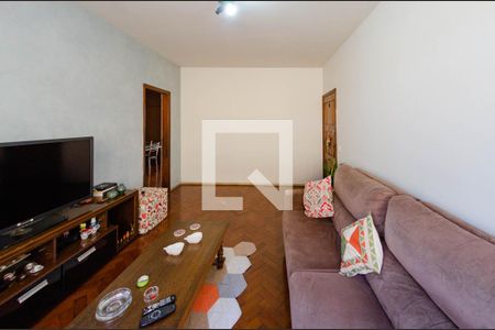 Sala de apartamento à venda com 3 quartos, 130m² em Alto Barroca, Belo Horizonte