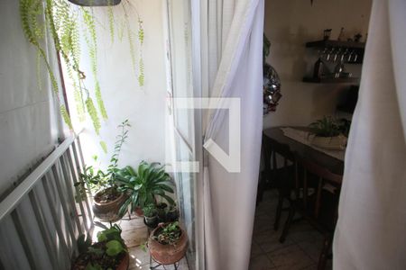 Varanda da Sala de apartamento à venda com 2 quartos, 48m² em Taquara, Rio de Janeiro