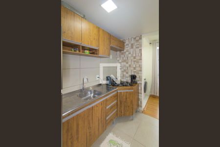 Sala/Cozinha de apartamento à venda com 2 quartos, 48m² em Estância Velha, Canoas