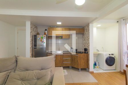 Sala/Cozinha de apartamento à venda com 2 quartos, 48m² em Estância Velha, Canoas