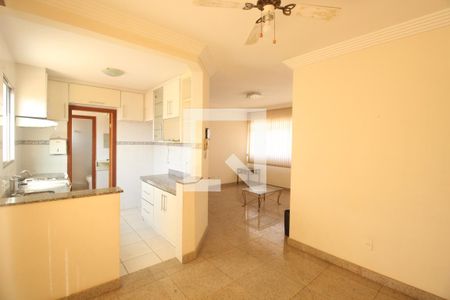 Sala de jantar de apartamento à venda com 3 quartos, 105m² em Colégio Batista, Belo Horizonte