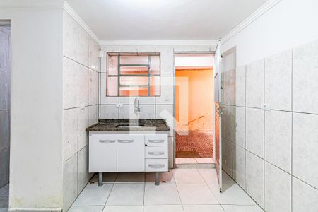 Cozinha de casa para alugar com 1 quarto, 45m² em Vila Gomes, São Paulo