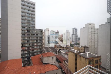 Vista da janela de kitnet/studio para alugar com 1 quarto, 25m² em Centro Histórico de São Paulo, São Paulo