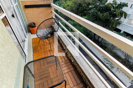 Varanda da Sala de apartamento à venda com 2 quartos, 58m² em Jardim Ampliacao, São Paulo