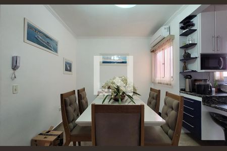 Sala de jantar de apartamento à venda com 3 quartos, 180m² em Vila América, Santo André