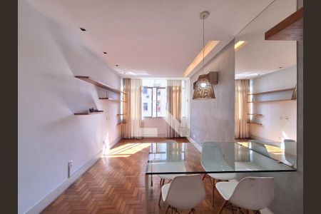 Sala de apartamento para alugar com 3 quartos, 66m² em Humaitá, Rio de Janeiro