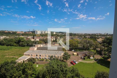 Vista da Sala de apartamento à venda com 2 quartos, 57m² em Vila Nova, Porto Alegre