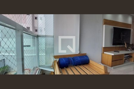 Varanda Sala de apartamento à venda com 2 quartos, 60m² em Jardim, Santo André